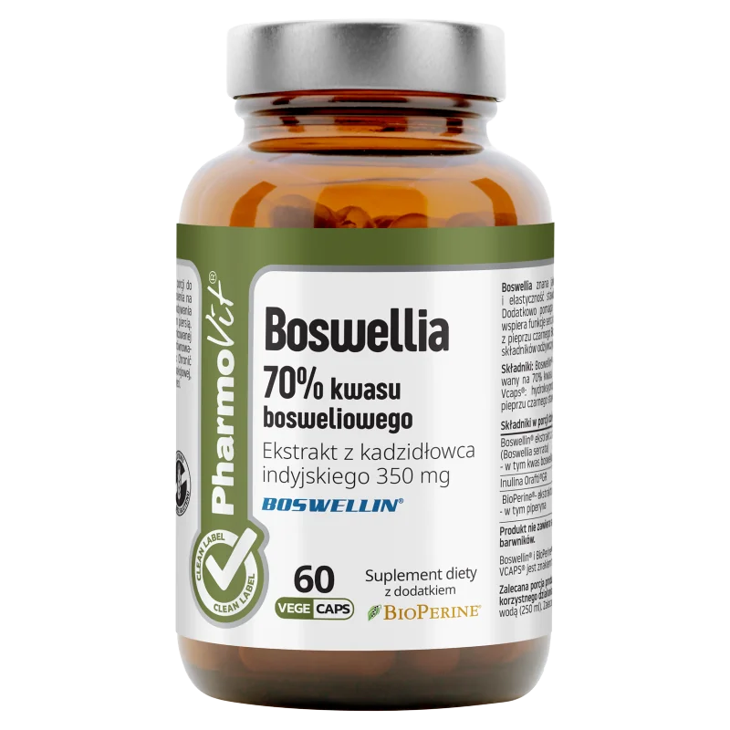 Pharmovit Boswellia 70% kwasu bosweliowego, suplement diety, 60 kapsułek