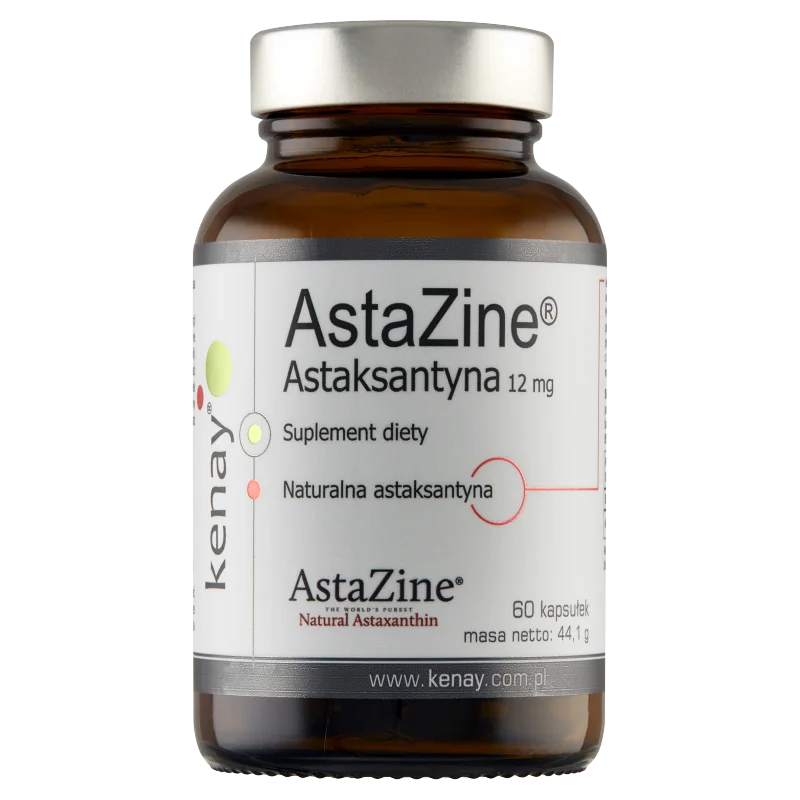 KenayAG, AstaZine 12mg, suplement diety, 60 kapsułek