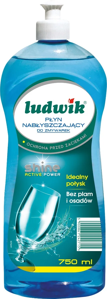 Ludwik Płyn nabłyszczający do zmywarek, 750 ml