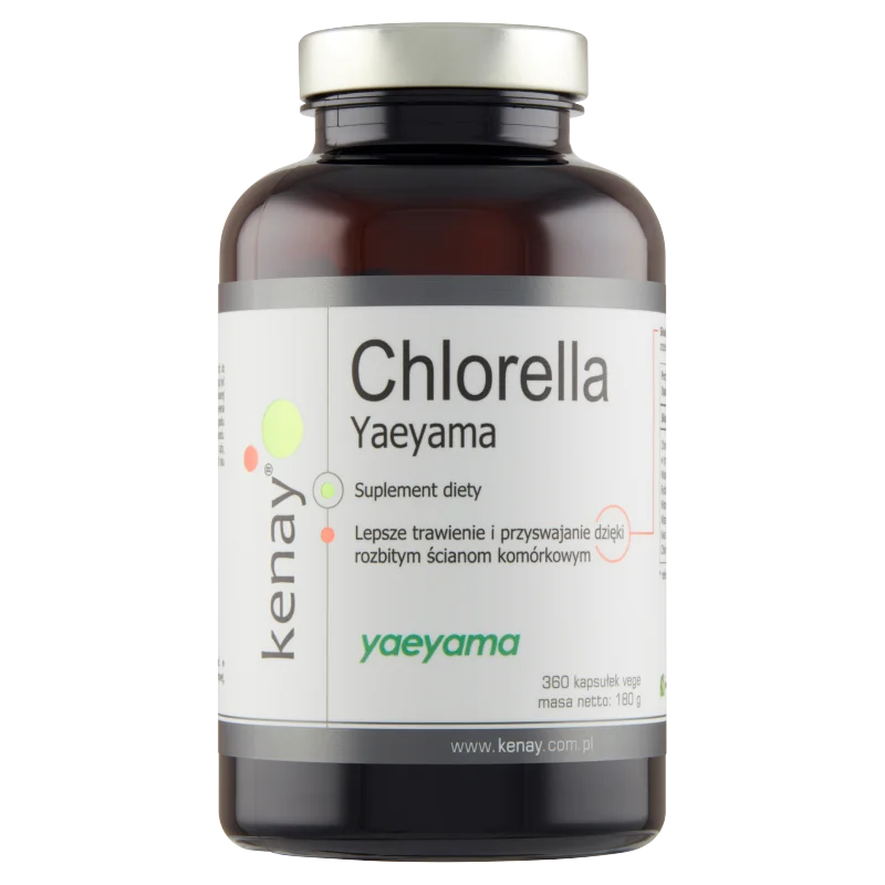 KenayAG Chlorella, suplement diety, 360 tabletek