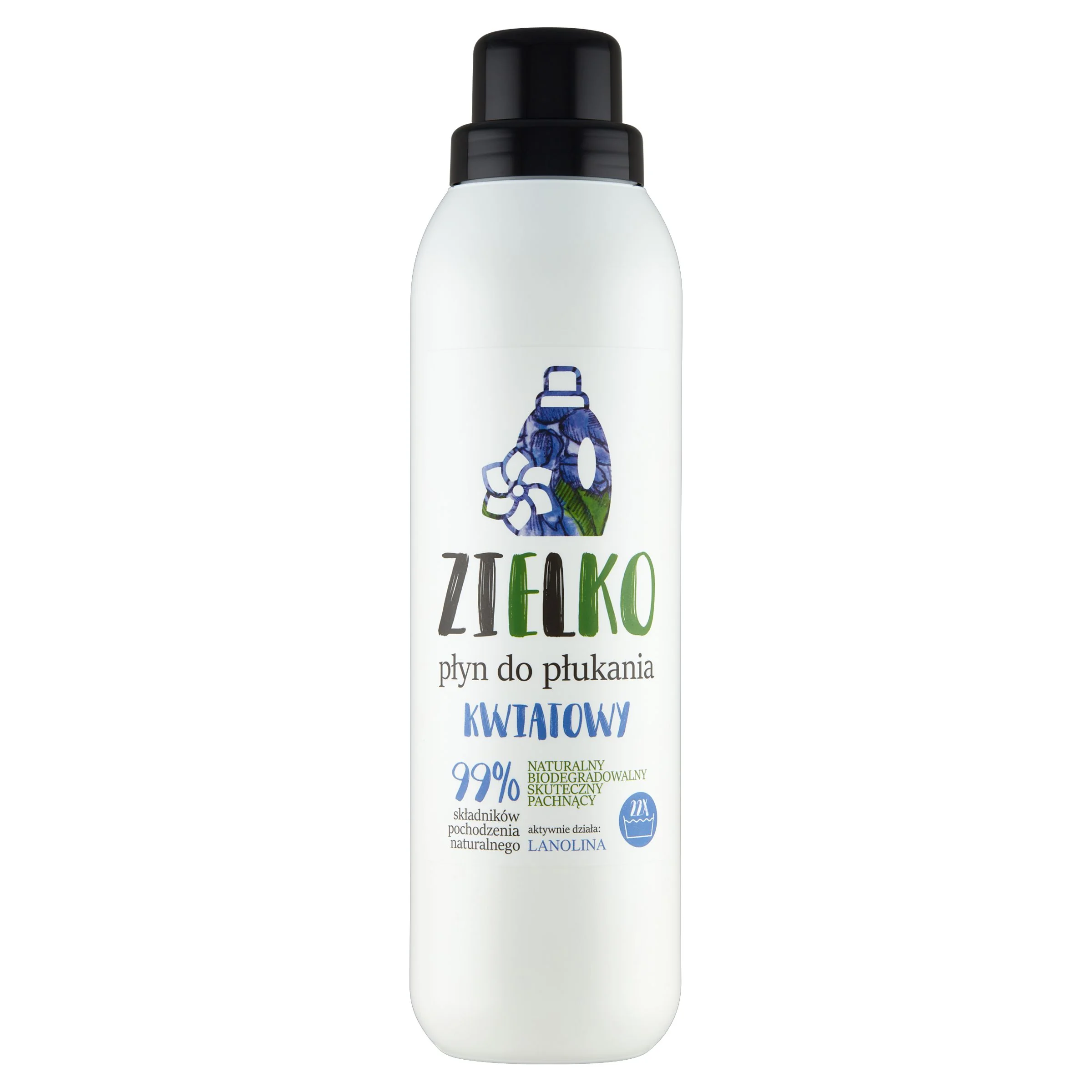 Zielko płyn do płukania Kwiatowy, 1000 ml