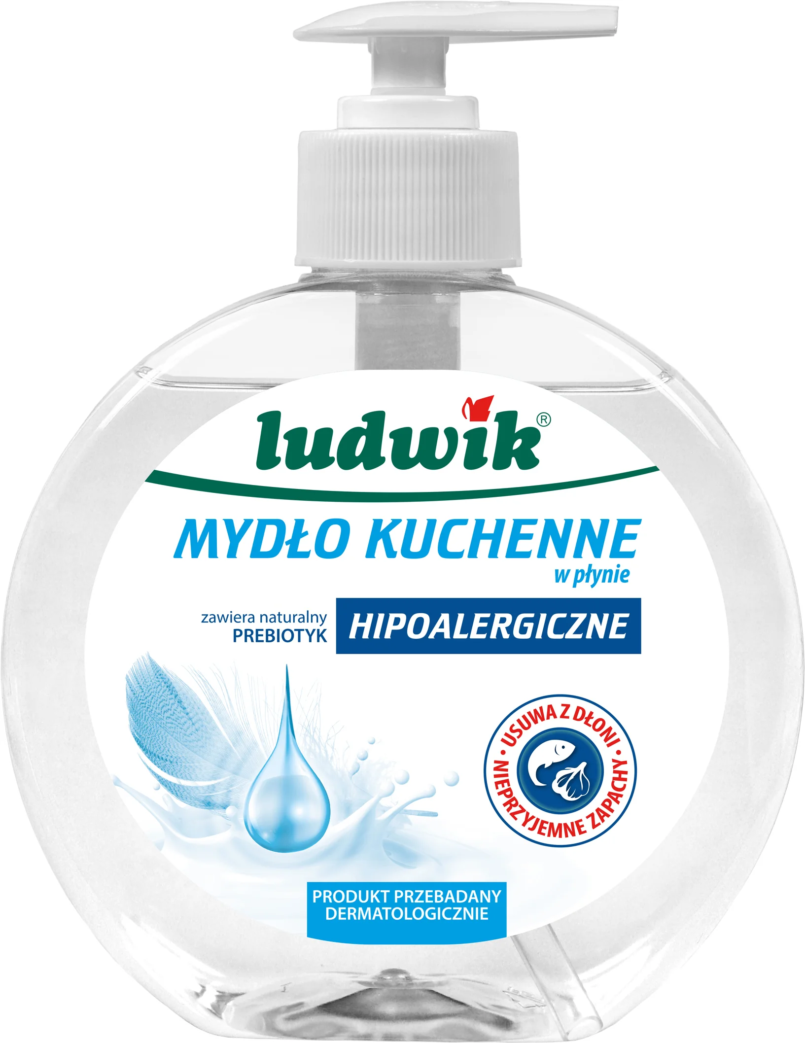 Ludwik Kuchenne mydło w płynie hipoalergiczne, 380 ml