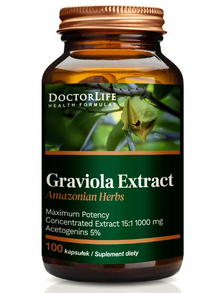 Doctor Life, Graviola Extract, 100 kapsułek