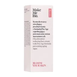 Make Me Bio Bloom Your Skin krem do twarzy niwelujący przebarwienia, 30 ml 