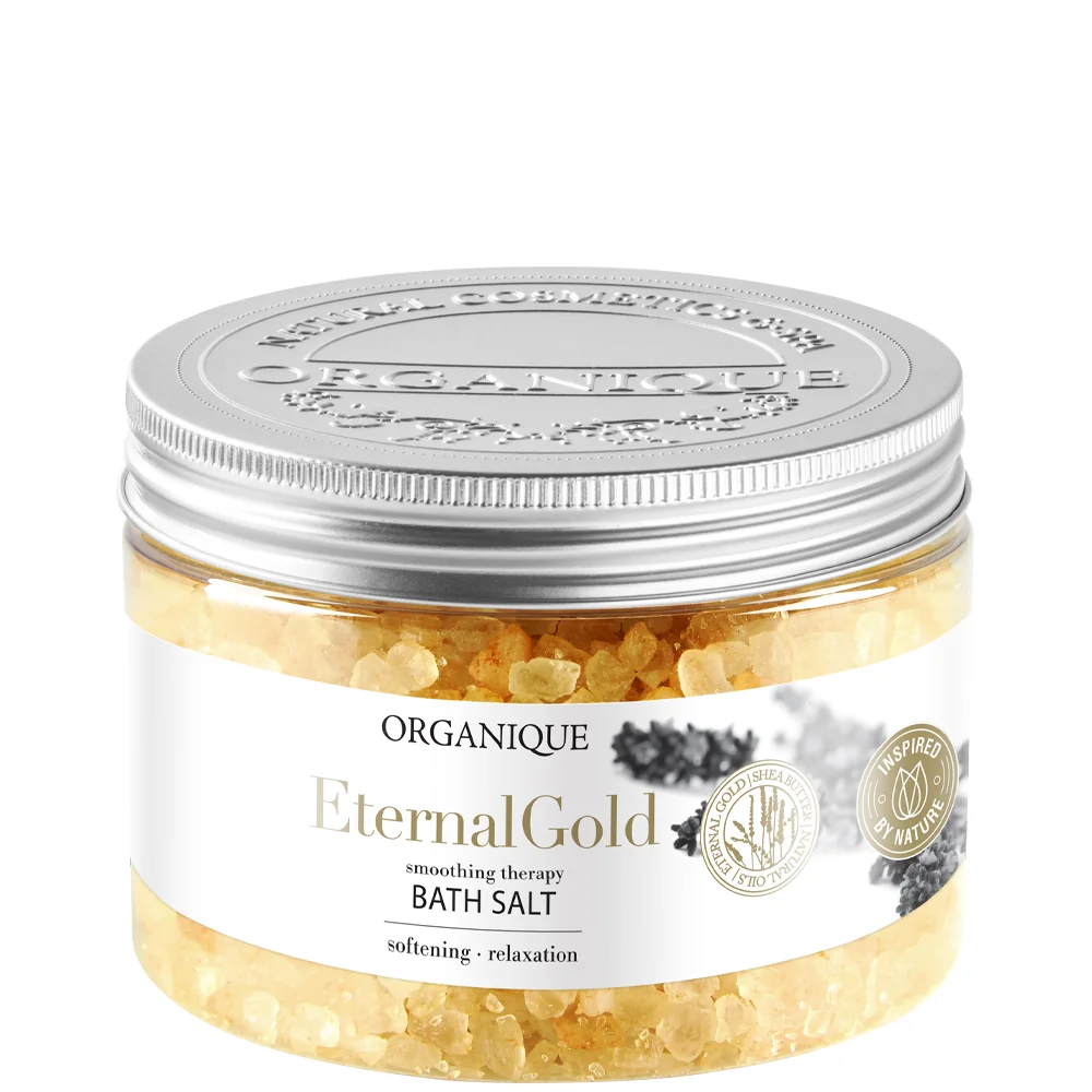 Organique relaksująca sól do kąpieli Eternal Gold, 600 g