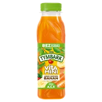 Tymbark Vitamini Sok Banan, Marchew, Jabłko, 300 ml