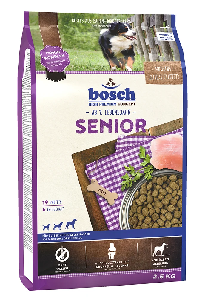 Bosch Senior karma dla psów, 2,5 kg