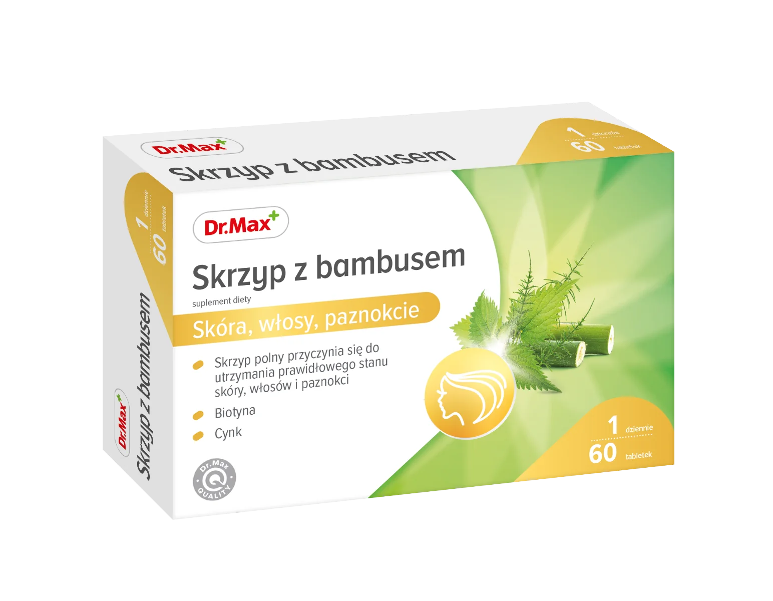 Skrzyp z bambusem Dr.Max, suplement diety, 60 tabletek