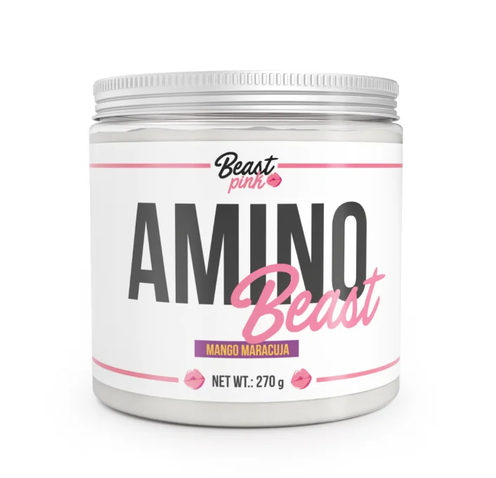 BeastPink Amino Beast Kompleks aminokwasów dla kobiet o smaku mango, 270 g