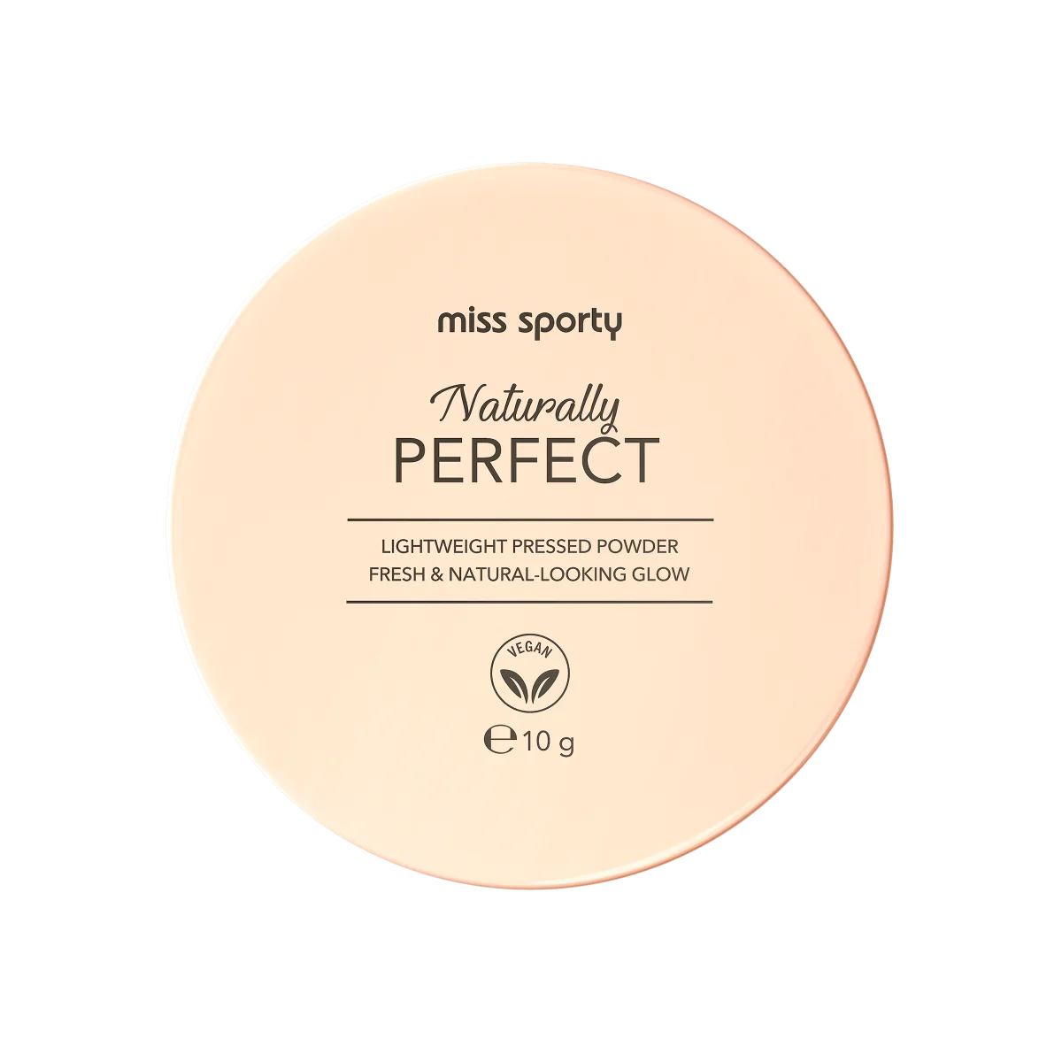 Miss Sporty Naturally Perfect Puder prasowany do twarzy 003 Natural, 10 g