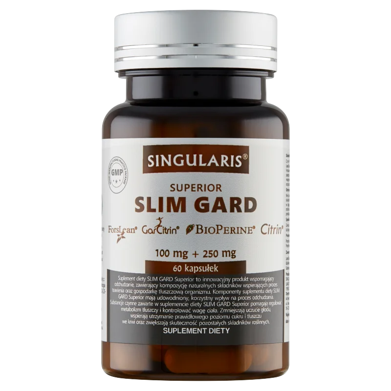 Singularis Superior Slim Gard, suplement diety, 60 kapsułek