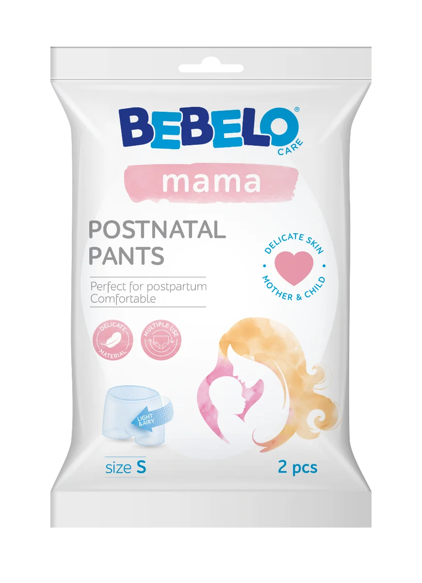 Bebelo Care Mama Dr. Max Postnatal Pants, majtki poporodowe rozmiar S, 2 sztuki