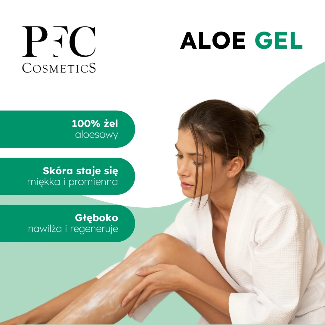 PFC Cosmetic Aloe Vera żel do ciała 100%, 500 ml