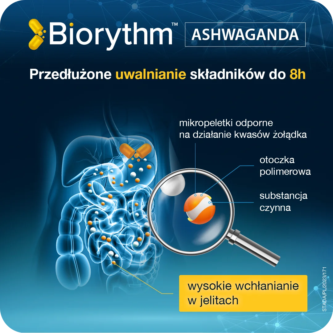 BIOrythm Ashwagandha 200 mg 30 kapsułek