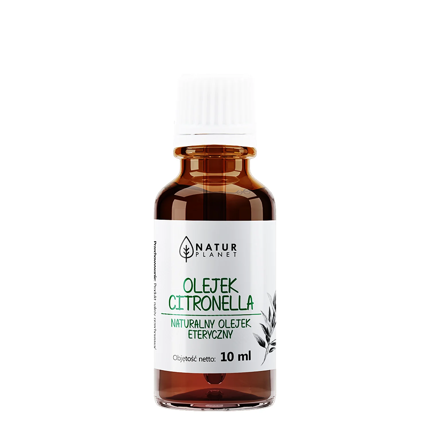 Natur Planet Citronella, naturalny olejek eteryczny, 10 ml