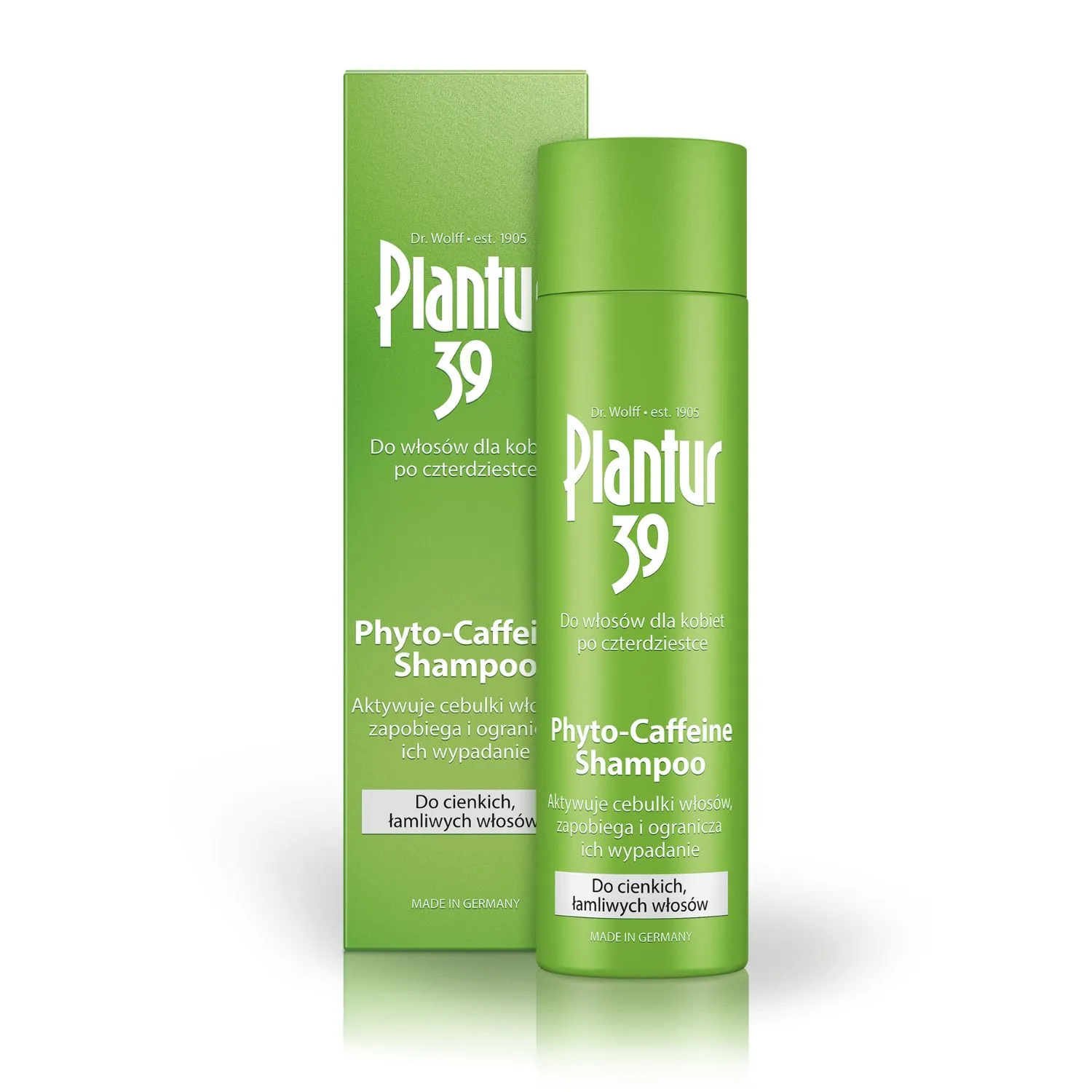 Plantur 39 Fine & Brittle Hair szampon do włosów, 250 ml 