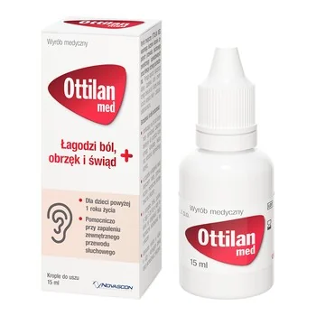 Ottilan Med, krople do uszu, 15 ml