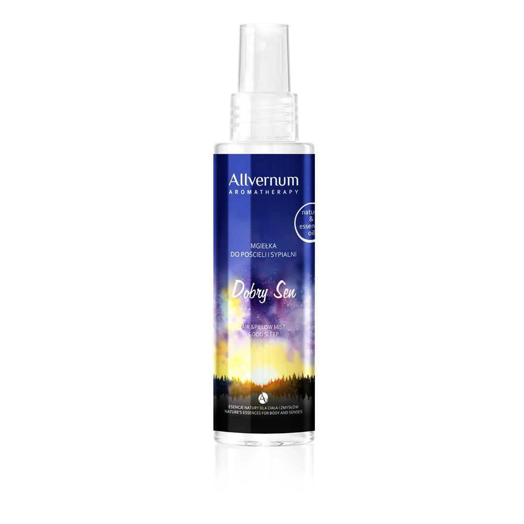 Allvernum Aromatherapy Dobry Sen mgiełka do pościeli i do sypialni, 125 ml