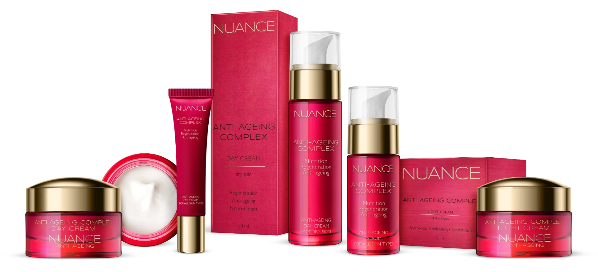 Nuance Anti-Ageing Complex, krem na dzień do cery suchej, 50 ml 