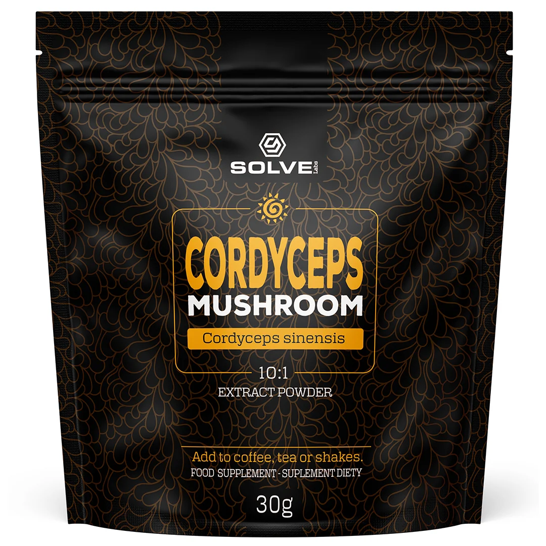 Solve Labs Cordyceps, ekstrakt z maczużnika chińskiego 10:1, 30 g