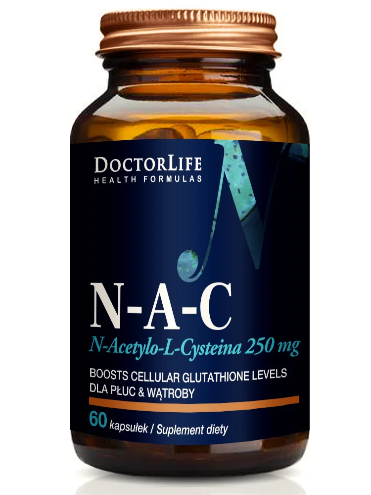 Doctor Life NAC 250 mg, 60 kapsułek 