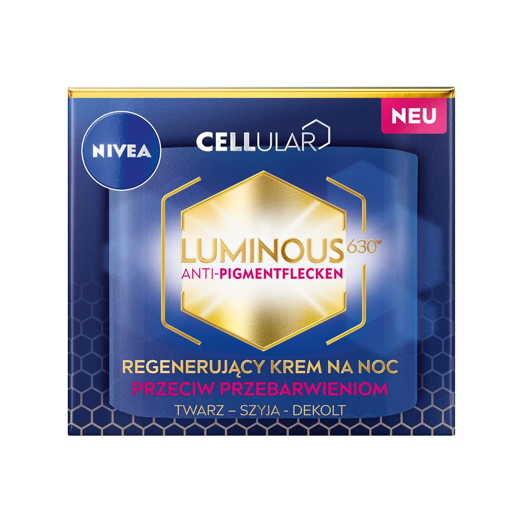 Nivea Cellular Luminous Krem przeciw przebarwieniom na noc, 50 ml