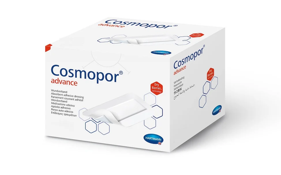 Cosmopor Advance, Opatrunek jałowy 10 x 6cm, 25 sztuk