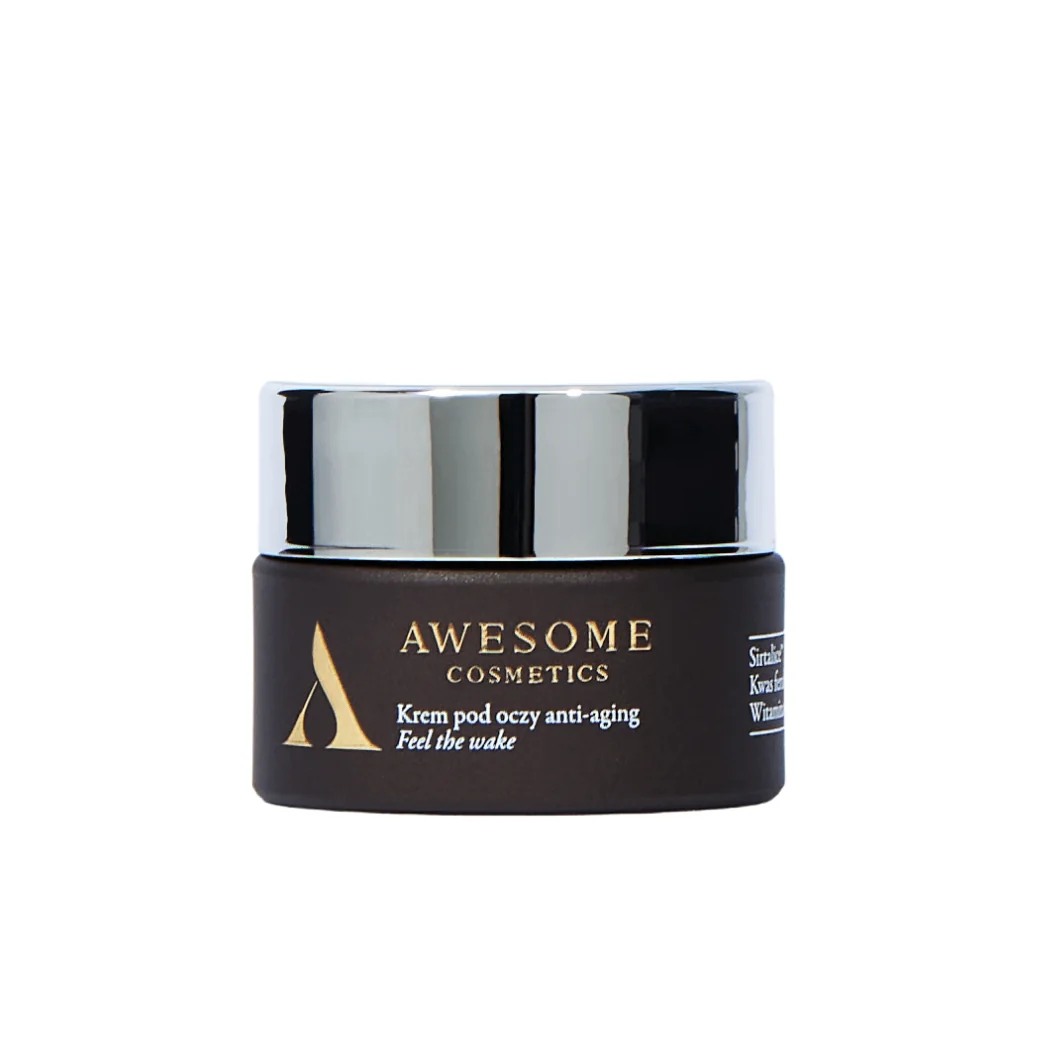 Awesome Cosmetic, Krem pod oczy anti aging Feel the wake, 15 ml