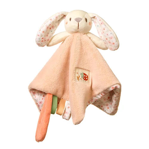 Babyono  przytulanka kocyk Baby Bunny 