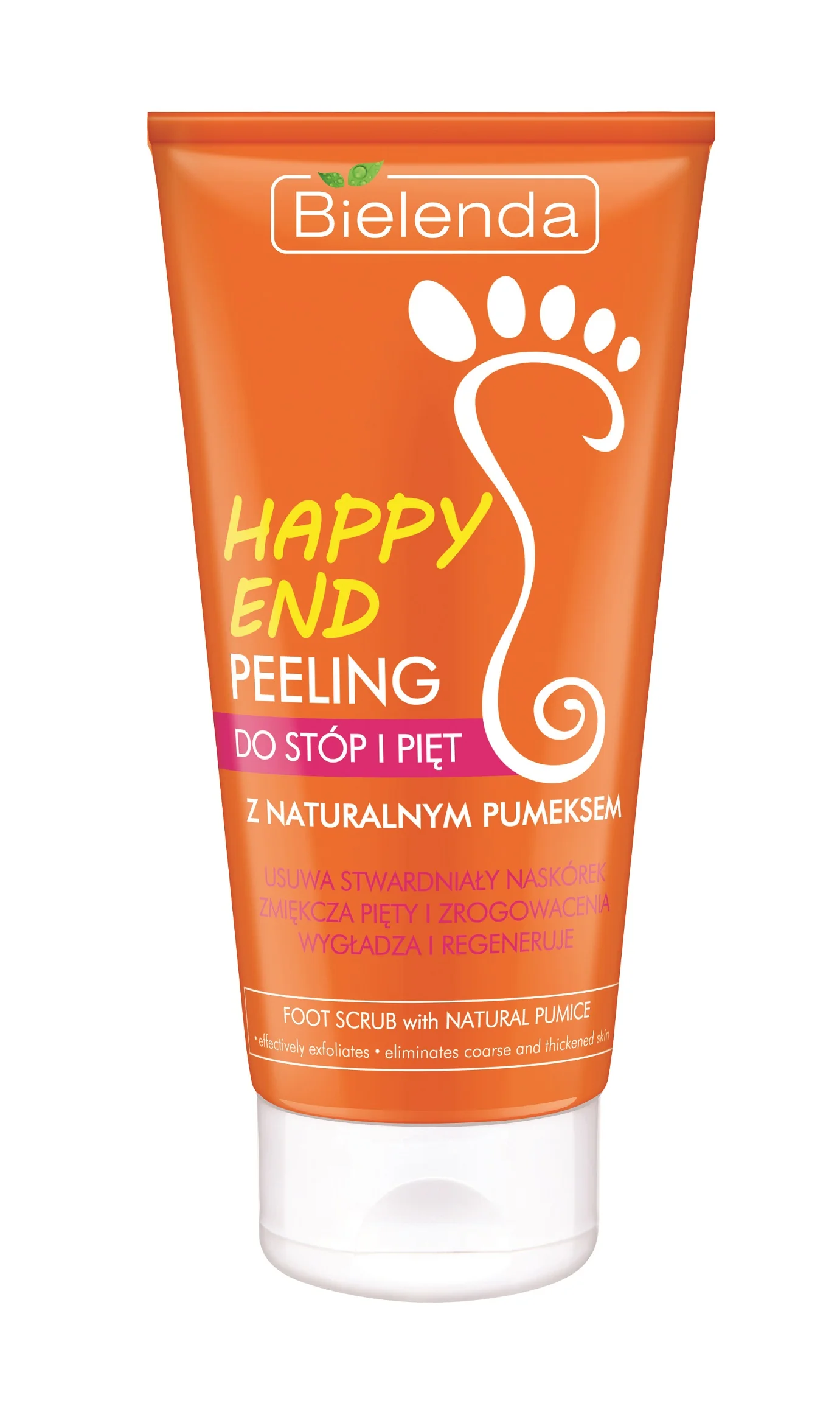 Bielenda Happy End peeling do stóp i pięt z naturalnym pumeksem, 125 ml