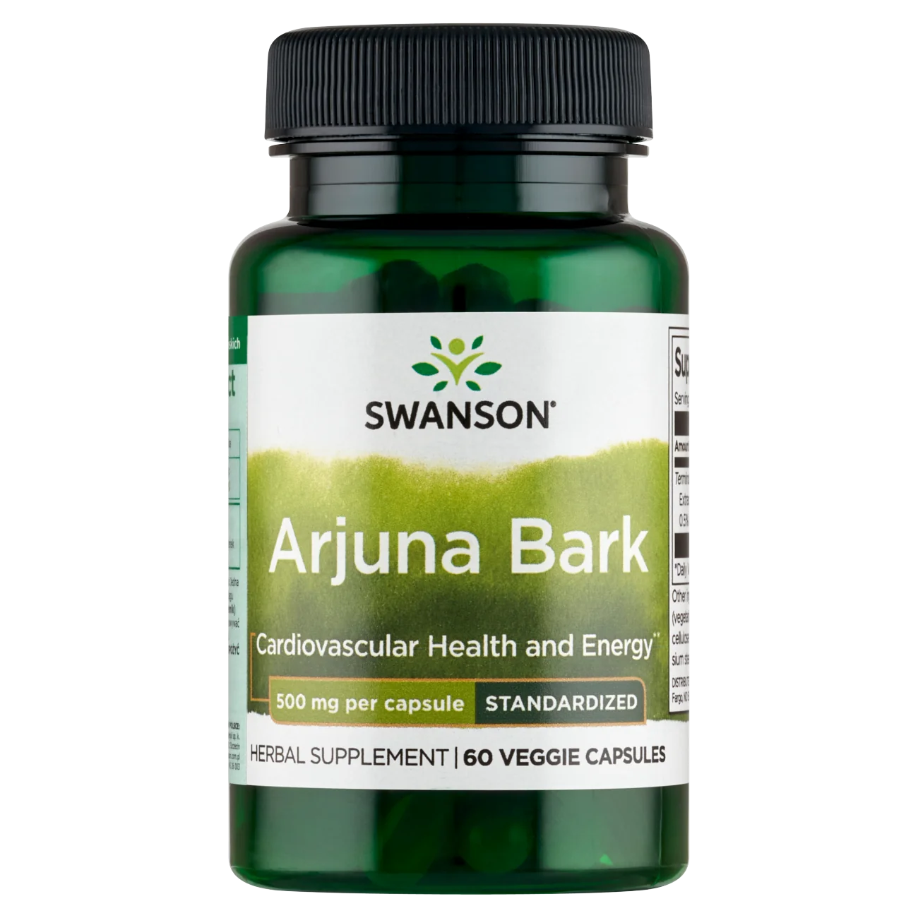 Swanson Arjuna Extract, suplement diety, 60 kapsułek