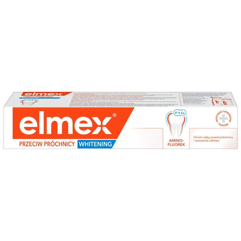 elmex® Whitening Przeciw Próchnicy pasta do zębów, 75 ml