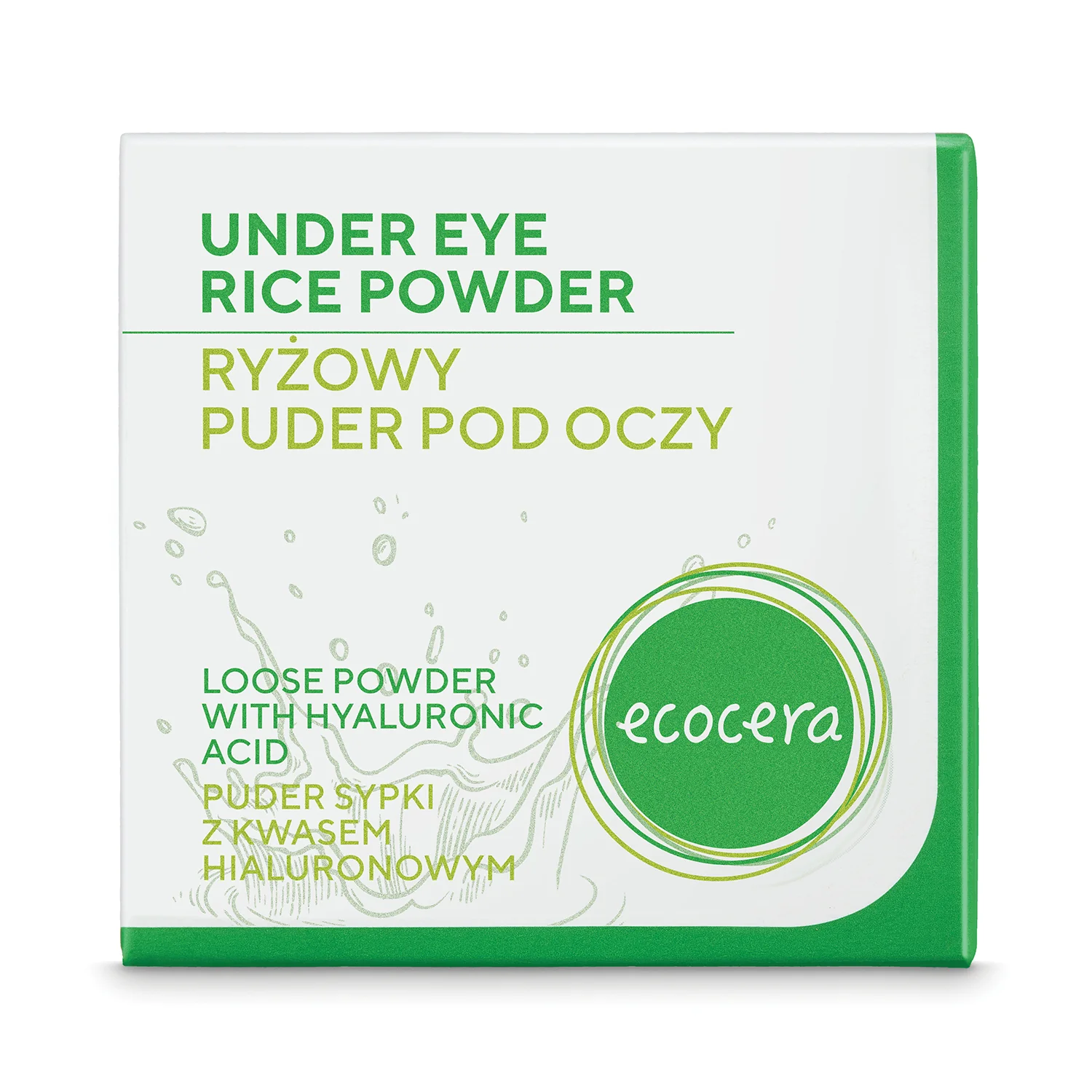 Ecocera puder ryżowy pod oczy, 4 g