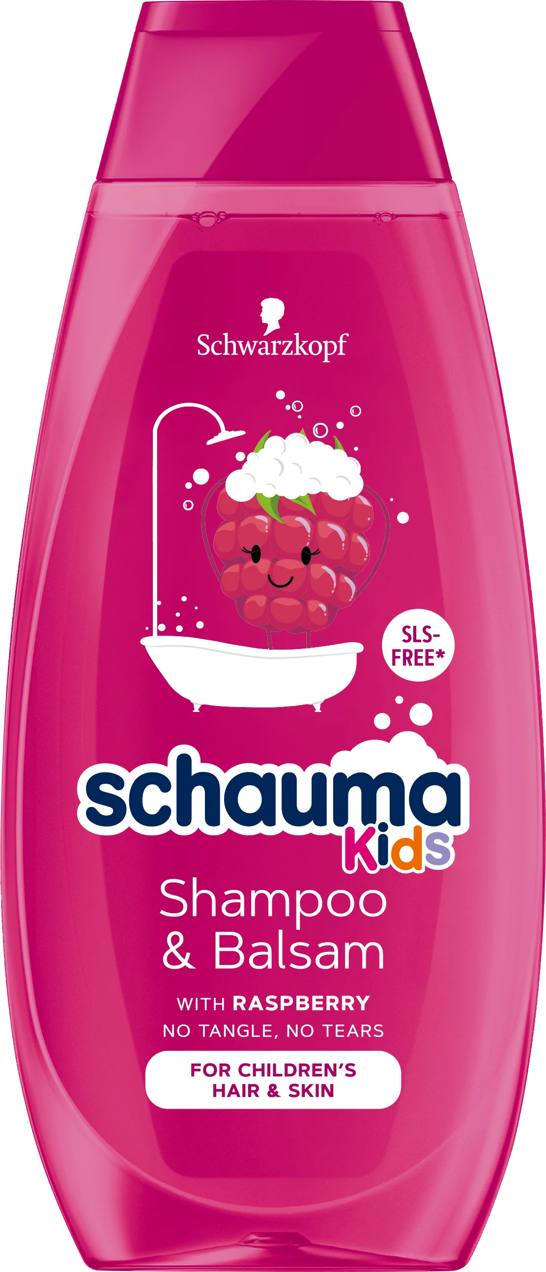 Schwarzkopf Schauma Kids szampon & balsam pod prysznic dla dzieci Malina, 400 ml