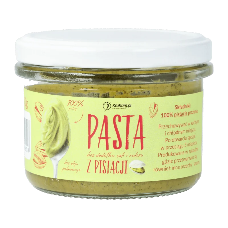 KruKam pasta z pistacji, 150g