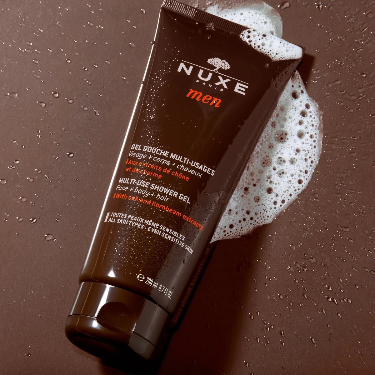 Zestaw NUXE Men Nuxellence® + Żel pod prysznic 200 ml