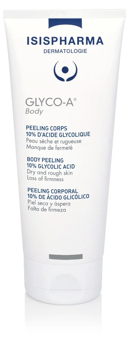 Isispharma Glyco-A Body, Kremowy peeling do ciała, 200 ml