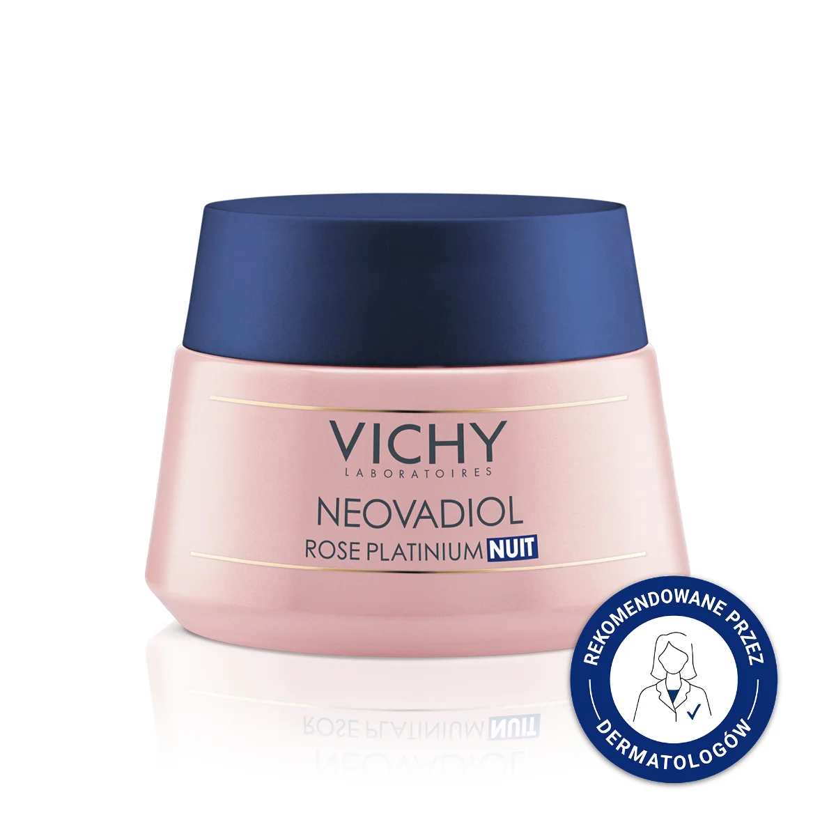 Vichy Neovadiol Rose Platinium, rozjaśniający krem na noc, 50 ml