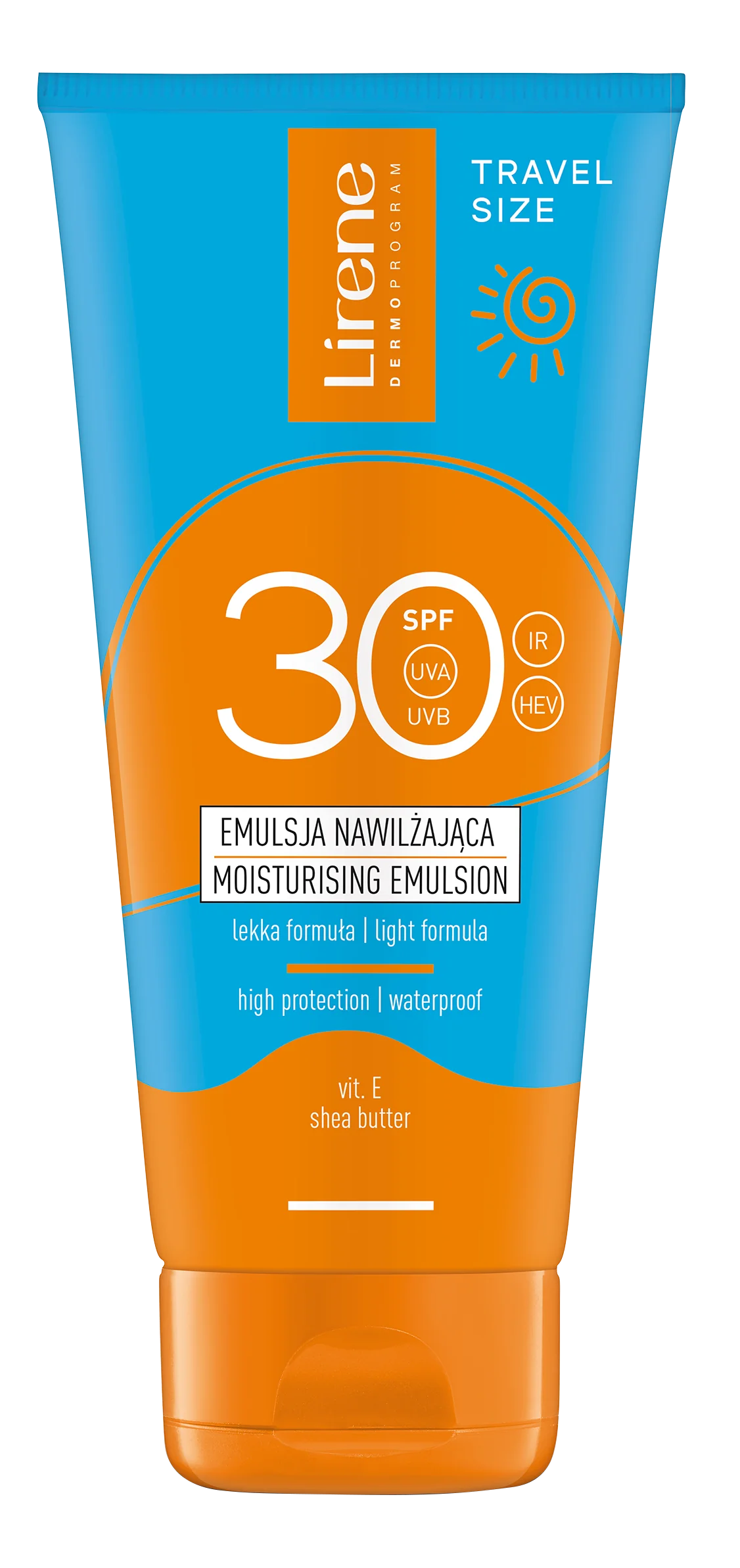 Lirene Sun, emulsja nawilżająca SPF 30, 90 ml