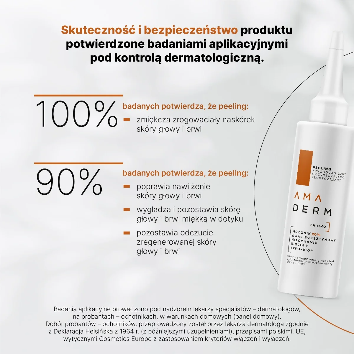 Amaderm Tricho oczyszczająco-złuszczający peeling trychologiczny, 100 ml