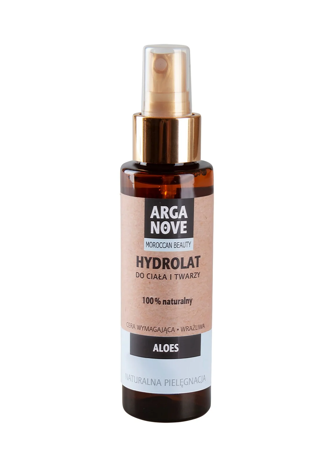 Arganove naturalny hydrolat z liści aloesu, 100 ml