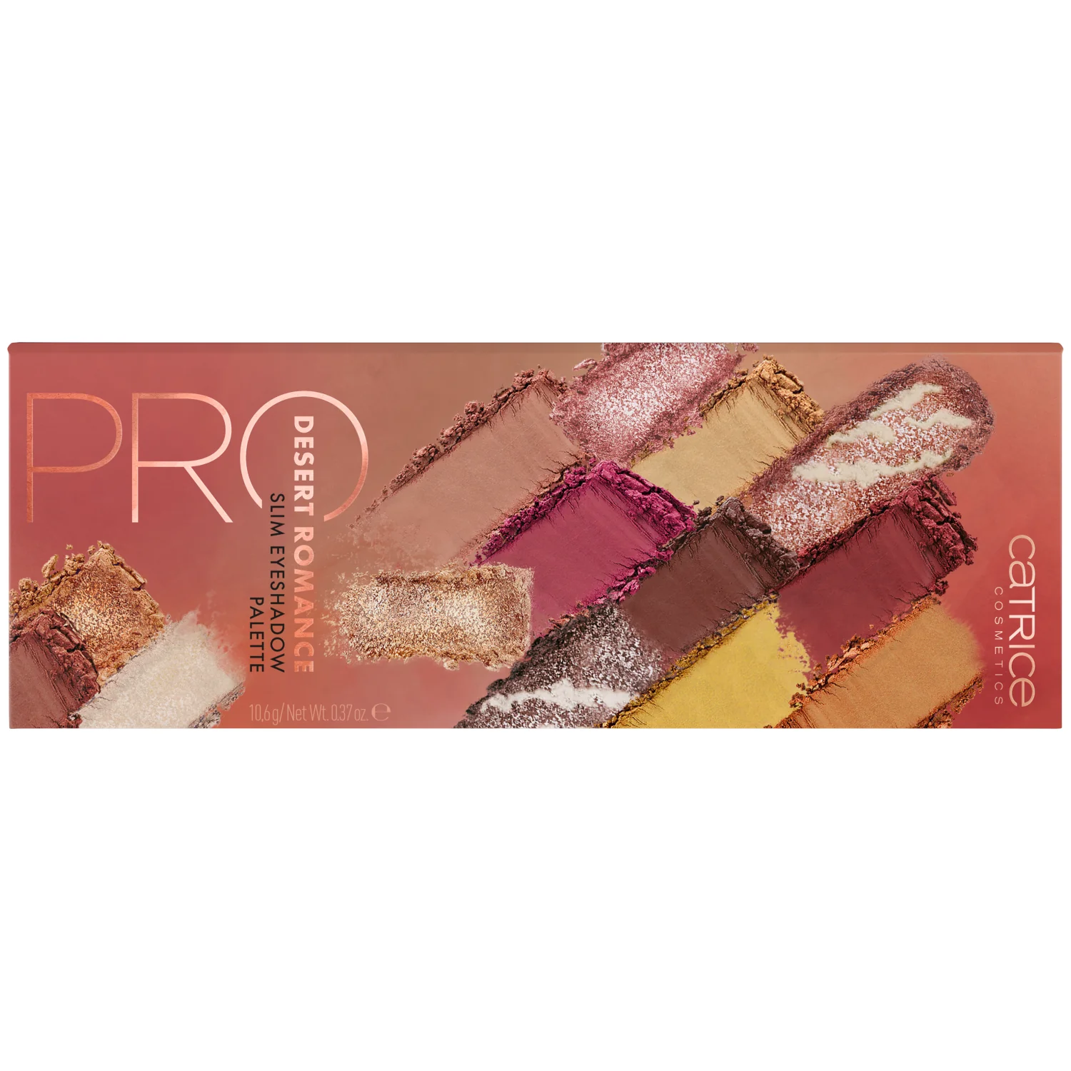 CATRICE Cosmetics Pro Desert Romance Slim Eyeshadow Palette paleta cieni do powiek, 10,6 g