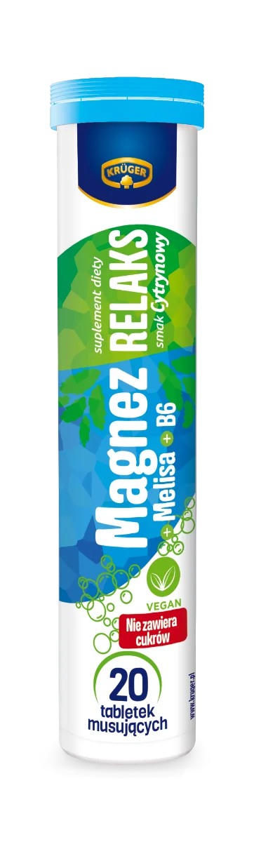 Krüger Magnez Relaks 20 tabletek