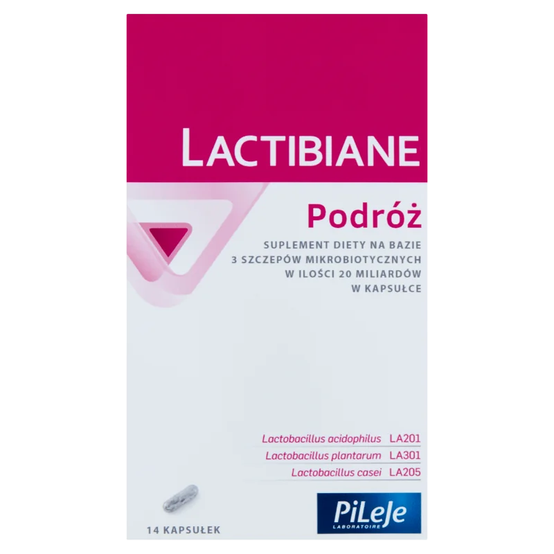 Lactibiane Podróż, suplement diety, 14 kapsułek