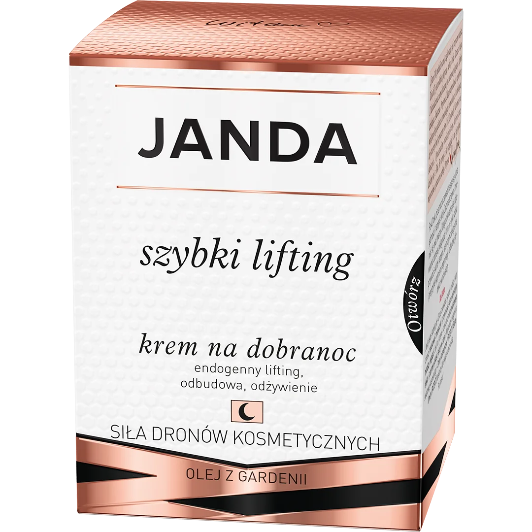 Janda Szybki Lifting, krem na dobranoc, 50 ml