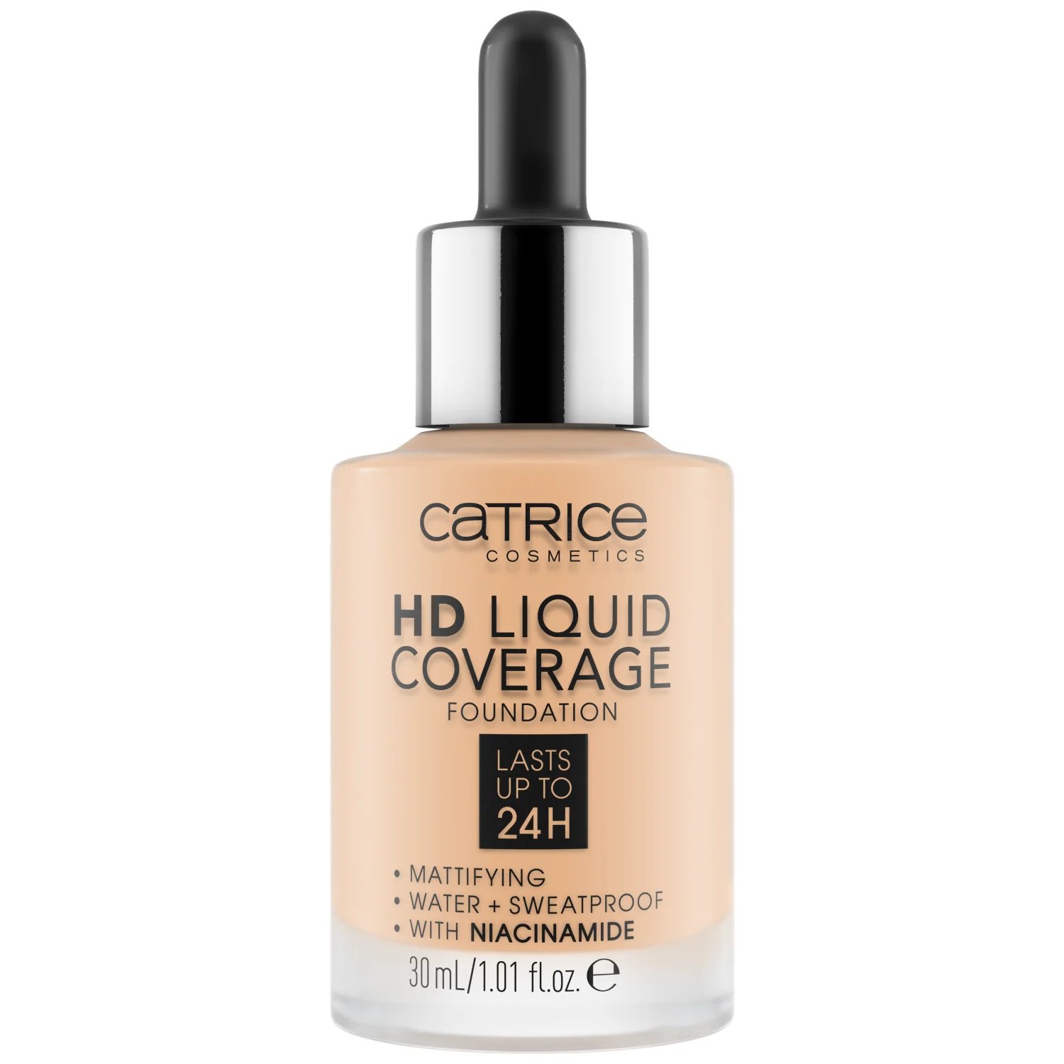 CATRICE HD Liquid Coverage Foundation Podkład matujący do twarzy 005 Ivory Beige, 30 ml