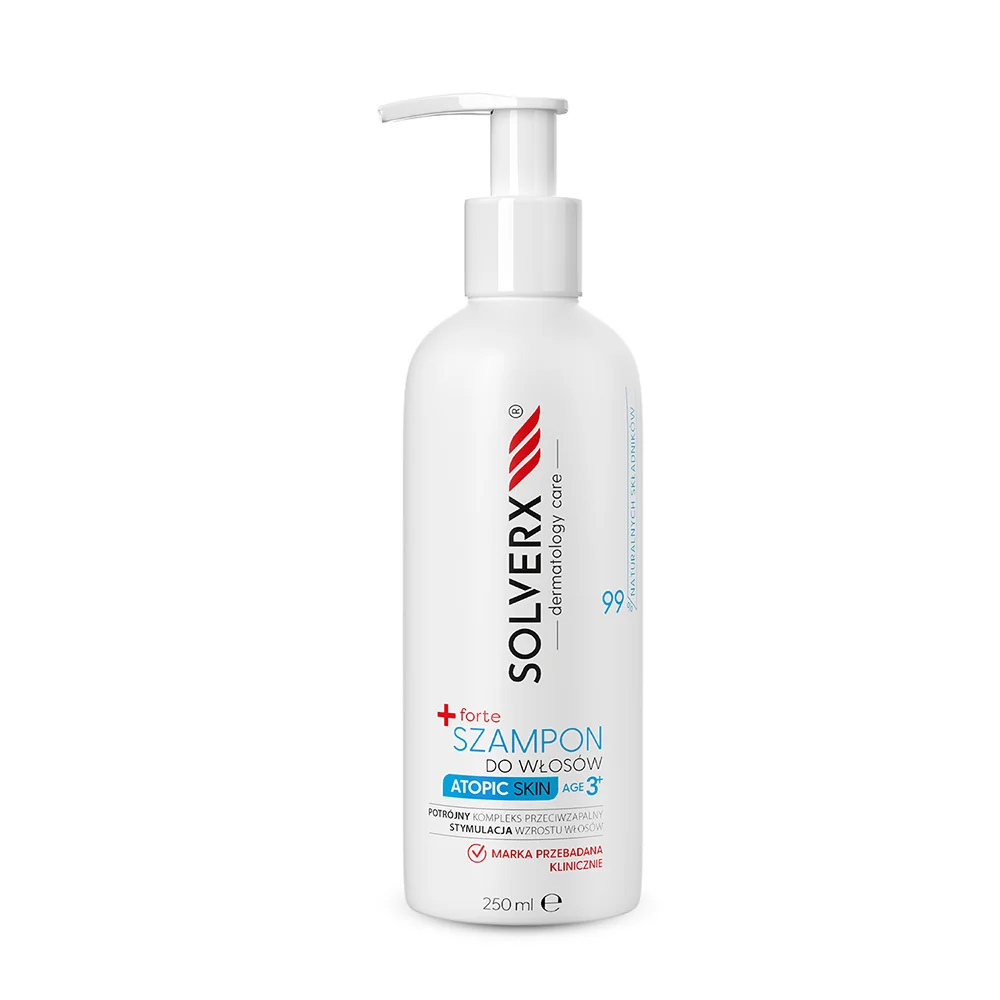 Solverx Atopic Skin Forte szampon do włosów, 250 ml