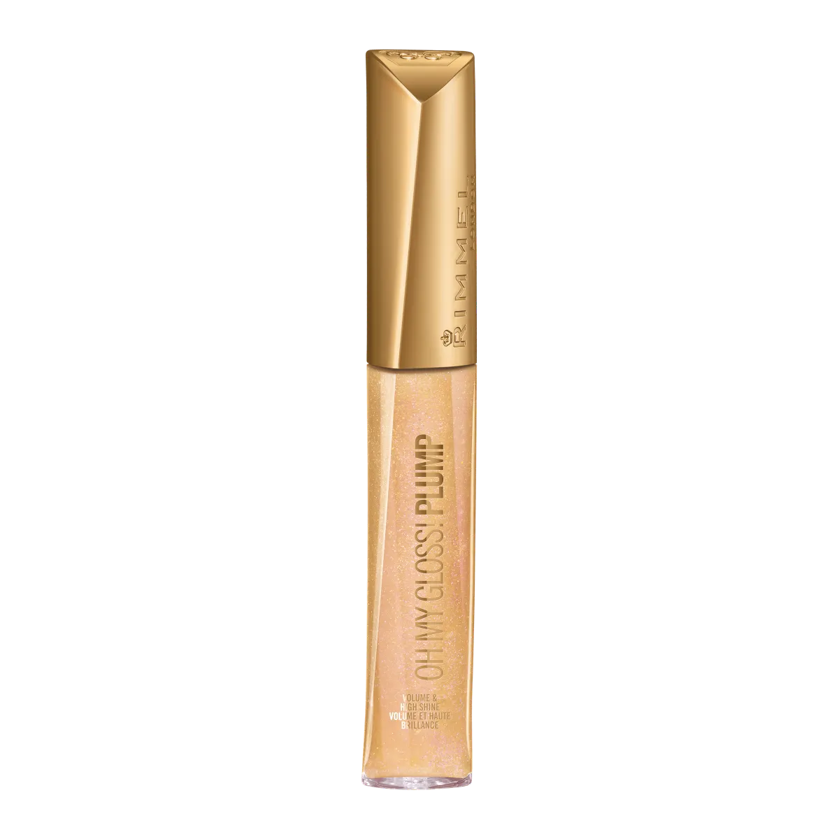 Rimmel Oh My Gloss! Plump Błyszczyk dający efekt powiększonych ust 801 Angel Shimer, 6,5 ml 