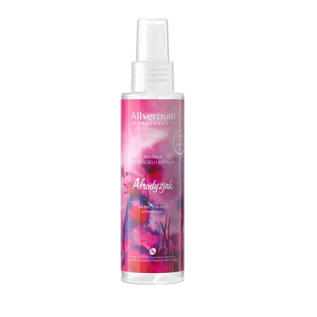 Allvernum Aromatherapy Afrodyzjak mgiełka do pościeli i do sypialni, 125 ml