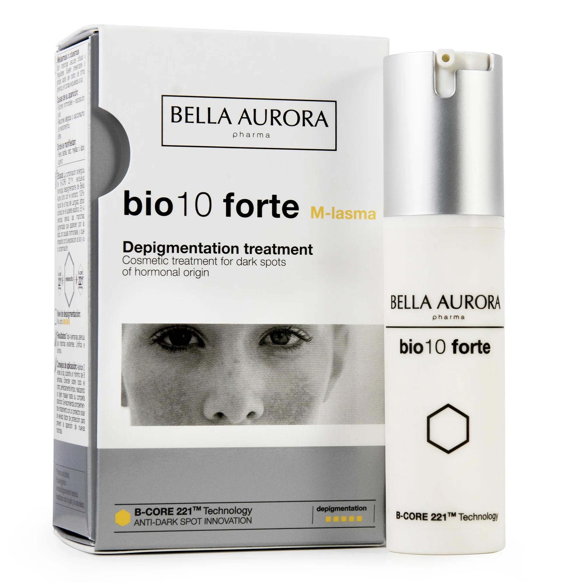 Bella Aurora Bio10 Forte M-lasma, kuracja przeciw przebarwieniom, 30 ml